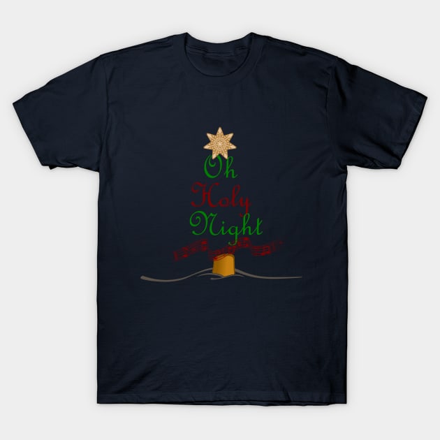 Oh Holy Night T-Shirt by Oopsie Daisy!